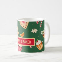 Patrón de repostería navideña personalizado