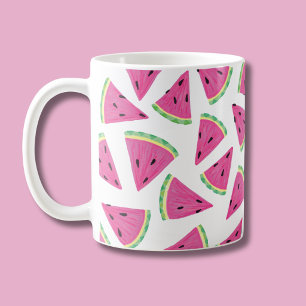 Taza De Café Patrón de Rodaja de Sandía