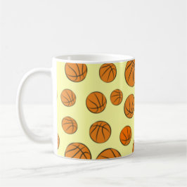 Taza De Café Patrón de Sequía en las bolas de baloncesto
