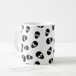 Taza De Café Patrón de Skulls