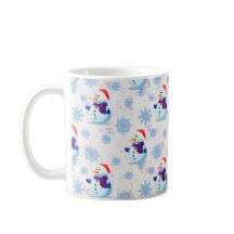 Patrón de superficie de los navidades Snowman