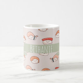 Taza De Café Patrón de sushi nigiri sin soldadura