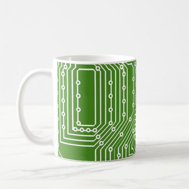 Taza De Café Patrón de tablero de PC (Izquierda)