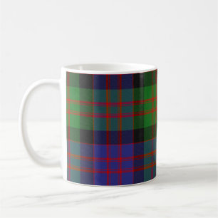 Taza De Café Patrón de Tartán de Cuadros del Clan MacDonald