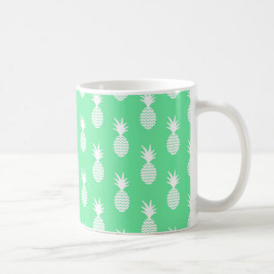 Taza De Café Patrón de tinta de piña