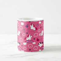 Patrón de unicornios de corte