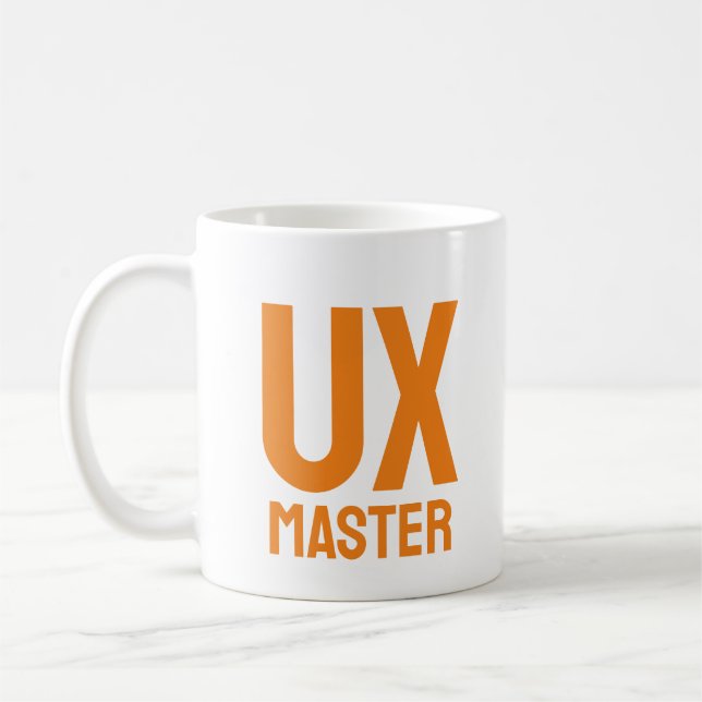 Taza De Café Patrón de UX (Izquierda)