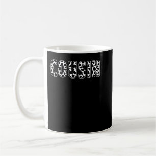 Taza De Café Patrón de vaca primo Nacimiento Chica Niño Granja