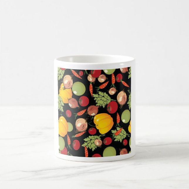 Taza De Café Patrón de verduras (Subido por el creador)