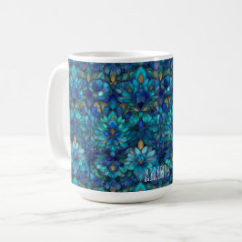 Taza De Café Patrón de vidrio contenido MugPersonalizable