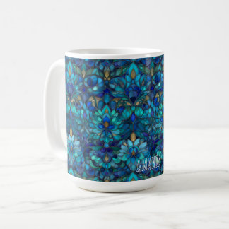 Taza De Café Patrón de vidrio contenido MugPersonalizable