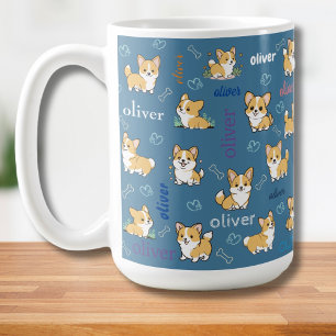 Taza De Café Patrón de Welsh Corgi Amante de Perros