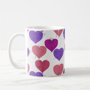 Taza De Café Patrón de yoga Patrón sin fisuras de yoga 1