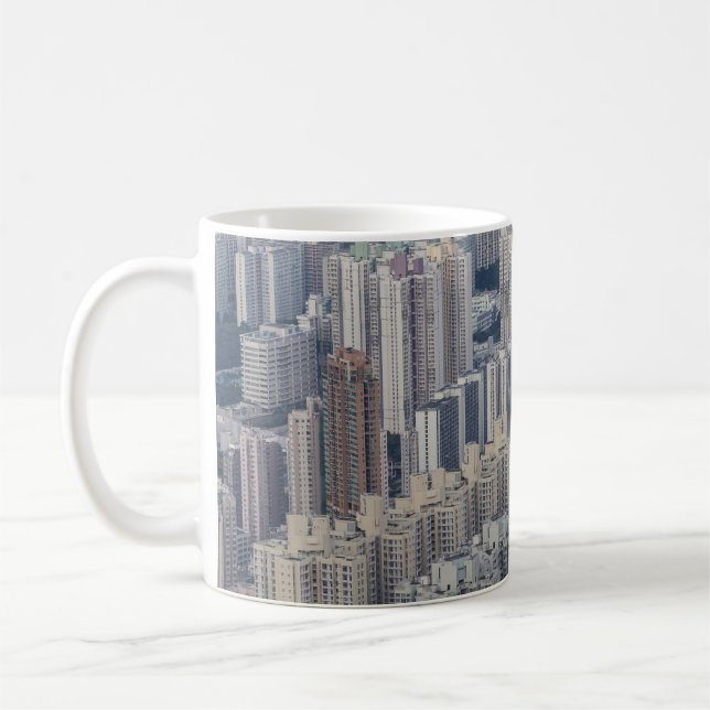 Taza De Café Patrón del edificio de departamentos de Hong Kong (Izquierda)