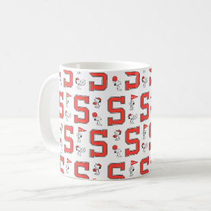 Taza De Café Patrón deportivo Snoopy Varsity
