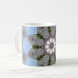 Taza De Café Patrón en gris y azul