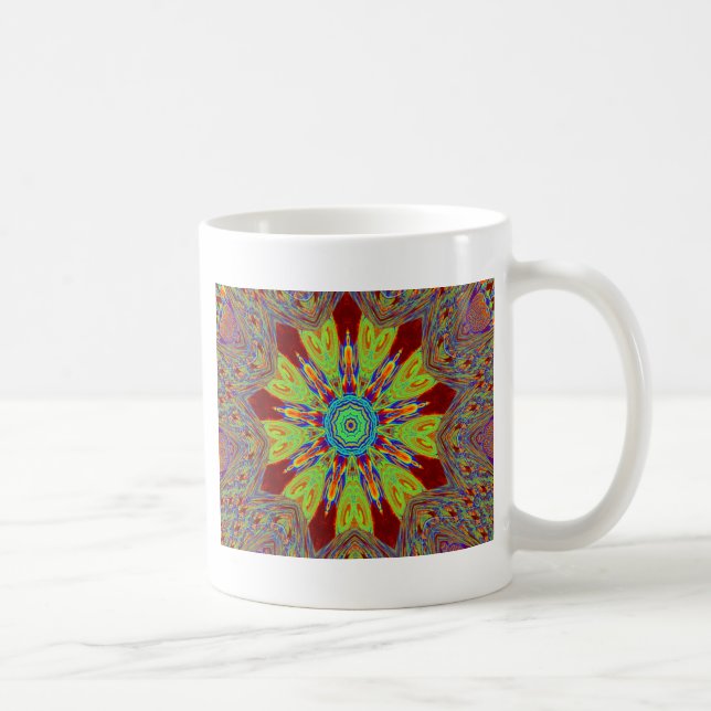Taza De Café Patrón étnico asiático-africano (Derecha)