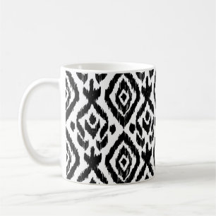 Taza De Café Patrón étnico de impresión de envoltura, dibujado