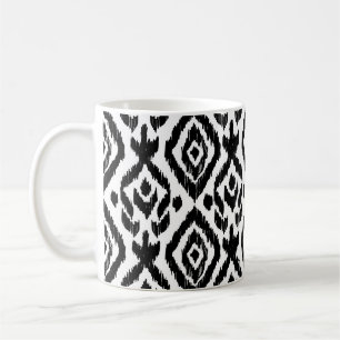 Taza De Café Patrón étnico de impresión de envoltura, dibujado
