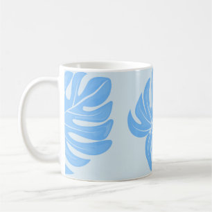 Taza De Café Patrón étnico sin fisuras tropicales con licencia