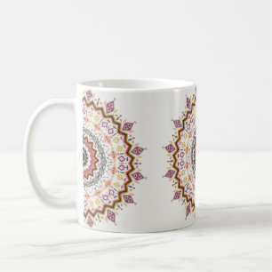 Taza De Café Patrón étnico tribal colorido sin fisuras