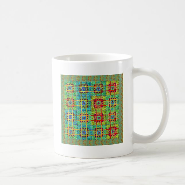 Taza De Café Patrón étnico tribal maya.jpg (Derecha)