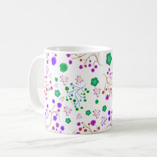 Taza De Café Patrón floral