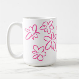 Taza De Café Patrón floral