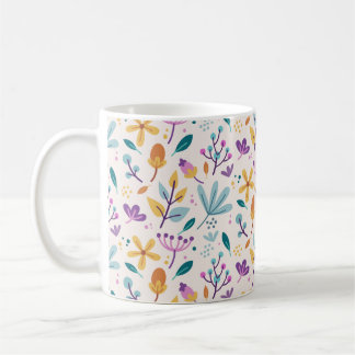 Taza De Café Patrón floral
