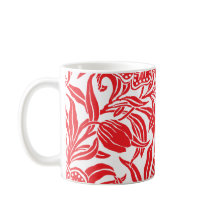 Patrón floral botánico vintage Art Nouveau