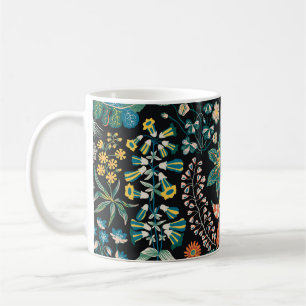 Taza De Café Patrón floral brillante de moda en muchos tipos de