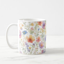 Taza De Café Patrón floral Café Mug para amigos