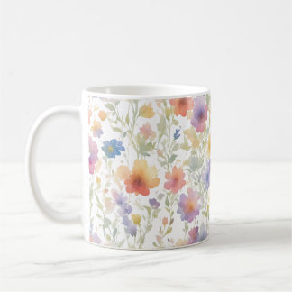 Taza De Café Patrón floral Café Mug para amigos