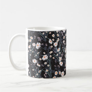 Taza De Café Patrón floral de primavera sin soldadura con marea