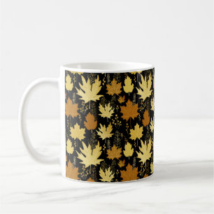 Taza De Café Patrón floral sin soldadura