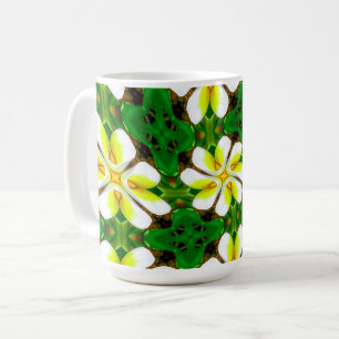 Taza De Café Patrón frangipano amarillo