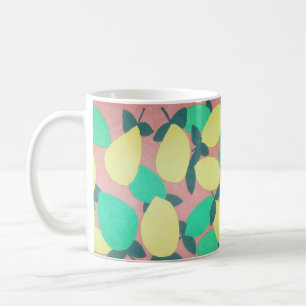 Taza De Café Patrón fresco de cítricos de lémones y extremidade