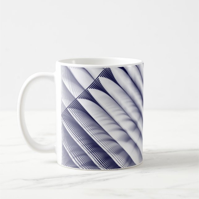 Taza De Café Patrón geométrico (Izquierda)