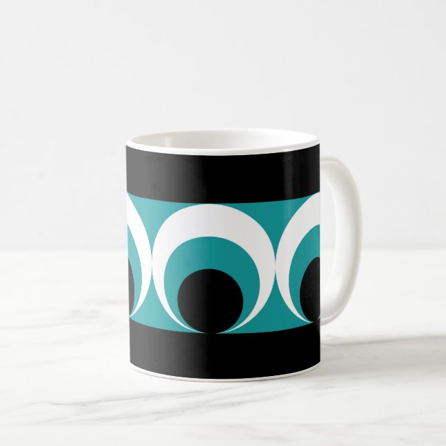 Taza De Café Patrón geométrico (Anverso derecho)