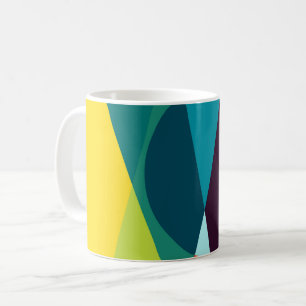 Taza De Café Patrón geométrico abstracto