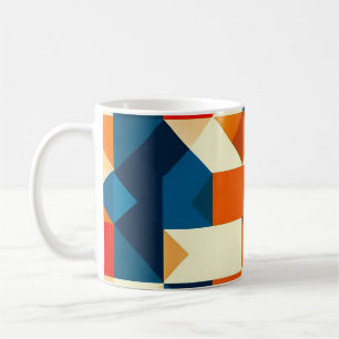 Taza De Café Patrón geométrico abstracto