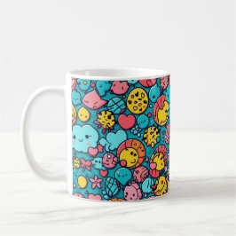 Taza De Café Patrón geométrico abstracto 33 - Mug