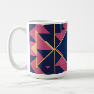 Taza De Café Patrón geométrico audaz - Mug clásico de 15 onzas