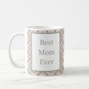 Taza De Café Patrón geométrico de bonito