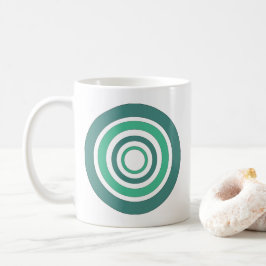 Taza De Café Patrón geométrico de Mandala