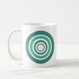 Taza De Café Patrón geométrico de Mandala