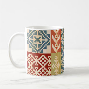 Taza De Café Patrón geométrico de trabajo en banda de búsqueda