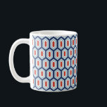 Taza De Café Patrón geométrico moderno de vacaciones Café Mug<br><div class="desc">En nuestra colección "Hanukkah Gifts and a Menorah" se pueden encontrar elementos de coordinación adicionales.</div>