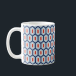 Taza De Café Patrón geométrico moderno de vacaciones Café Mug<br><div class="desc">En nuestra colección "Hanukkah Gifts and a Menorah" se pueden encontrar elementos de coordinación adicionales.</div>