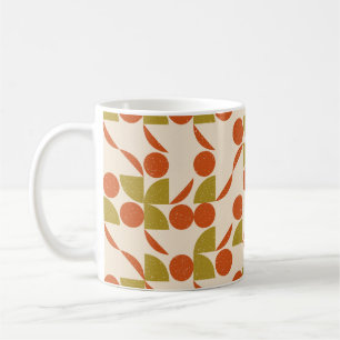Taza De Café Patrón geométrico uniforme abstracto moderno con u